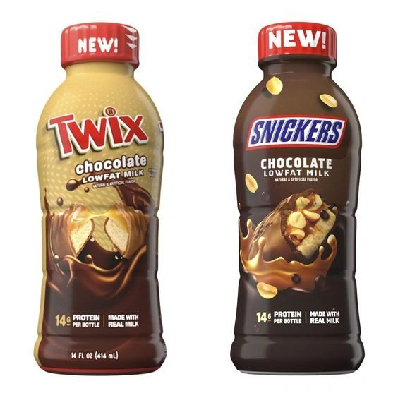 Snickers-Flavored Chocolate Milk